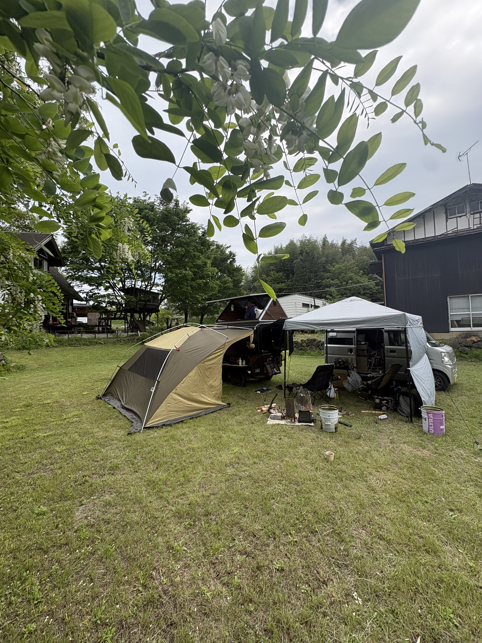 家族でのキャンプが特別な思い出に